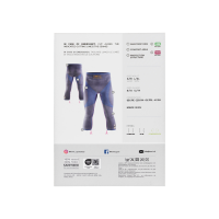 ANTI-CUT FIS 3 STARS BIANCHERIA TERMICA PER BAMBINI | GREY | 128-140 | Diel