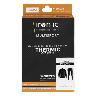 Accesorios de esquí para niños | COMPLETO DI BIANCHERIA TERMICA PER BAMBINI | Diel