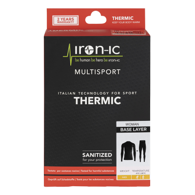 Accesorio de esquí de invierno para mujer | BIANCHERIA TERMICA DONNA – COMPLETO | Diel