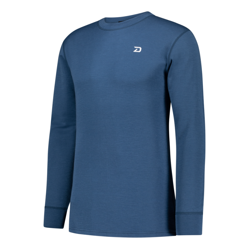 BIANCHERIA TERMICA DA UOMO IN MERINO | BLUE | XS-S-M | Diel