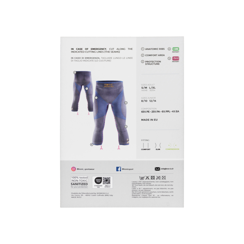 ANTI-CUT FIS 3 STARS BIANCHERIA TERMICA PER BAMBINI | GREY | 128-140 | Diel