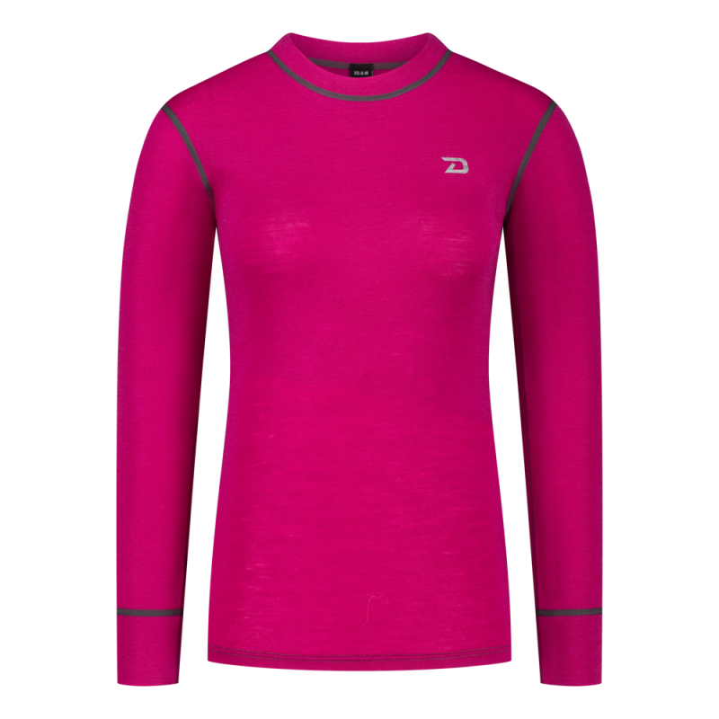 Biancheria termica da donna in merino | PINK | XS-S-M | Diel