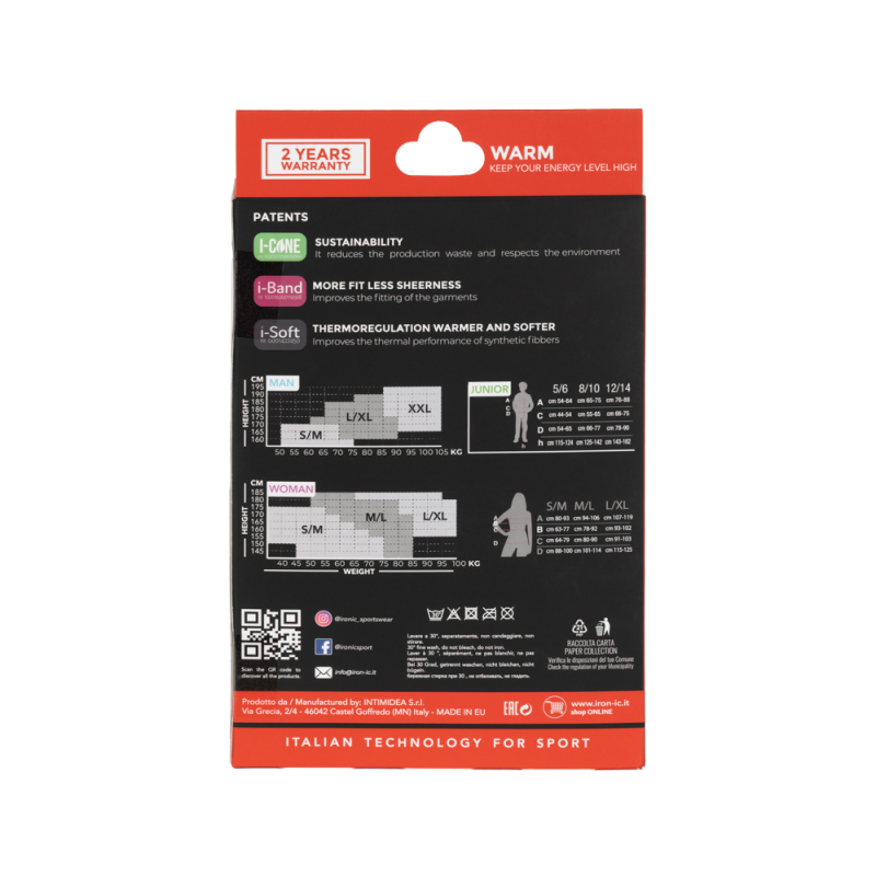 TOP TERMICO DONNA | WHITE | S-M | Diel